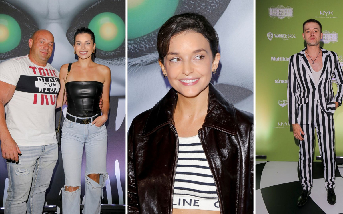 Premiera filmu “Beetlejuice Beetlejuice”. Szczuplutka Paulina Gałązka, Maria Dębska odsłoniła brzuch.