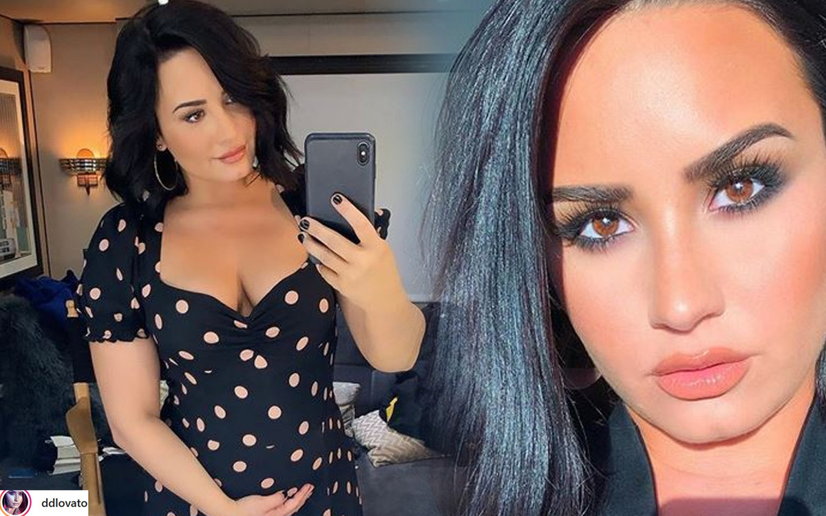 Demi Lovato pokazała zdjęcie z CIĄŻOWYM brzuszkiem!