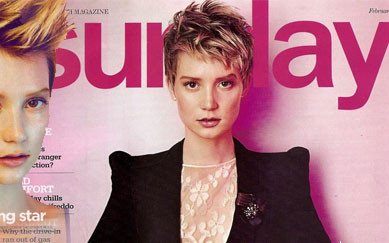 Mia Wasikowska wkracza do mediów (FOTO)