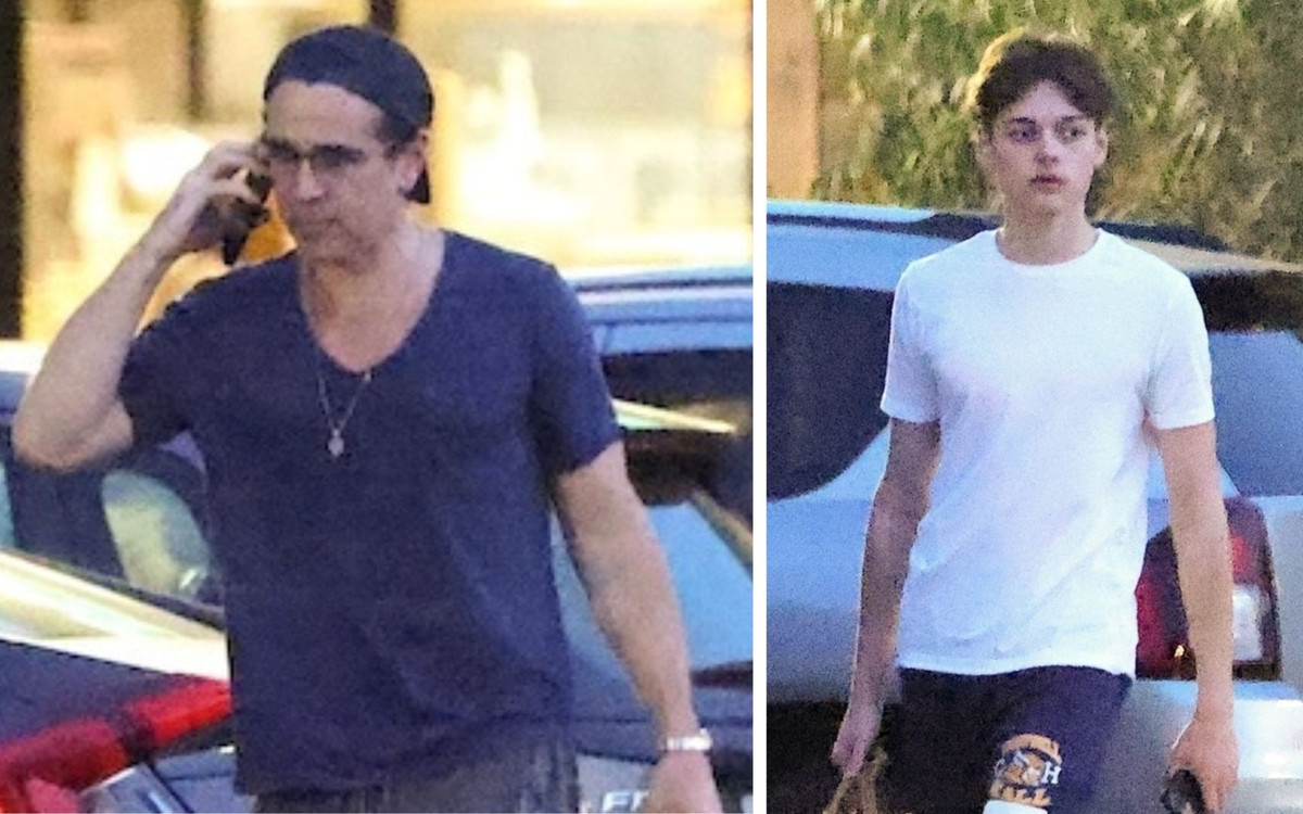 Colin Farrell z synem Henrym Tadeuszem na zakupach! Tak spędza czas z ojcem syn Alicji Bachledy-Curuś (FOTO)