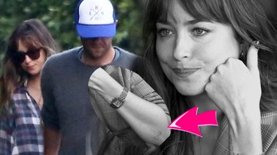 Dakota Johnson i Chris Martin zrobili sobie TAKIE SAME tatuaże (ZDJĘCIA)