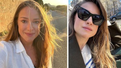 Alicja Bachleda-Curuś 40 urodziny obchodziła w pięknej jaskrawej sukience. Rzadko pojawia się w takich kolorach