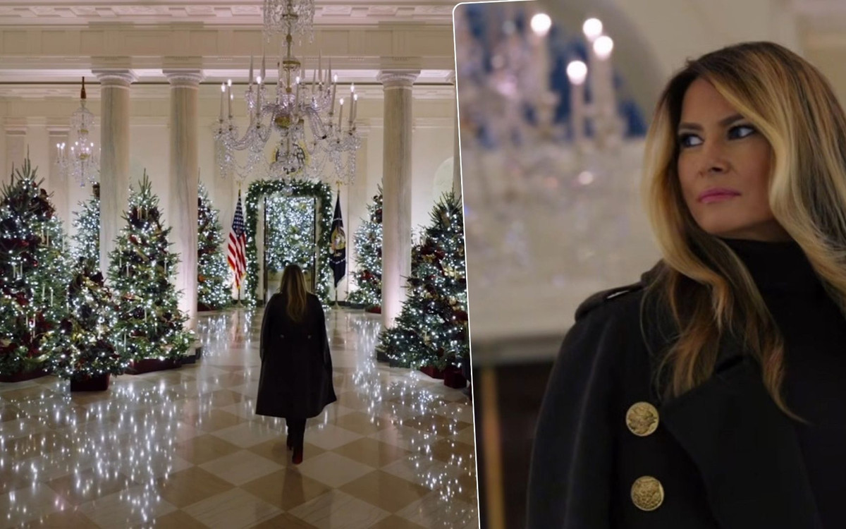 Tak Melania Trump udekorowała Biały Dom na Boże Narodzenie. Rozmach w amerykańskim stylu