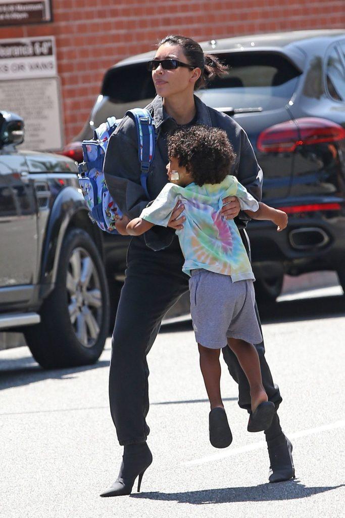 Kim Kardashian z synem Saintem