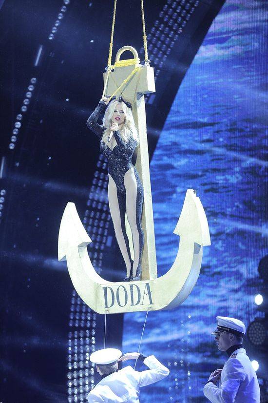 Doda podczas Sylwestra z Polsatem 2014/2015