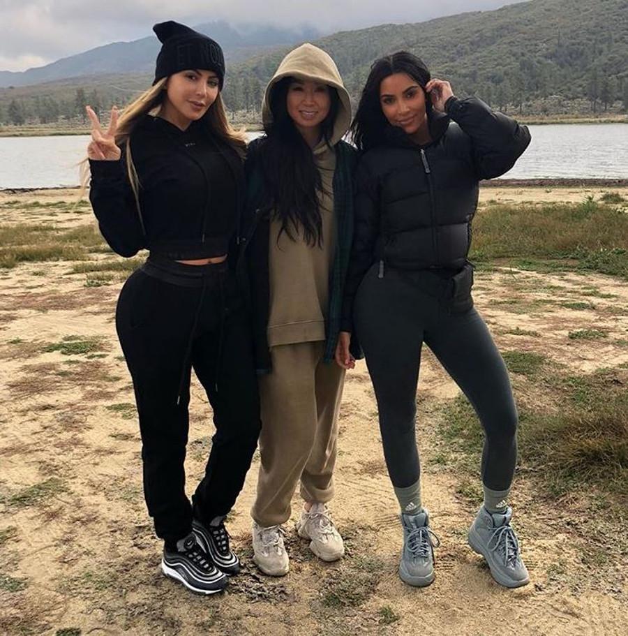 Larsa Pippen gdy przyjaźniła się z Kim Kardashian. 