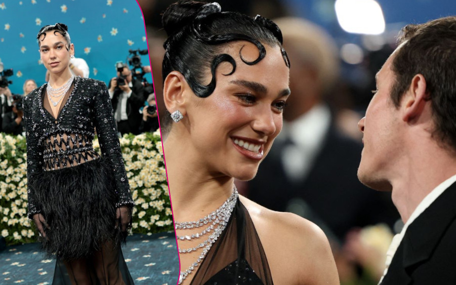 Dua Lipa DEBIUTUJE z ukochanym na Met Gali 2025! (FOTO)