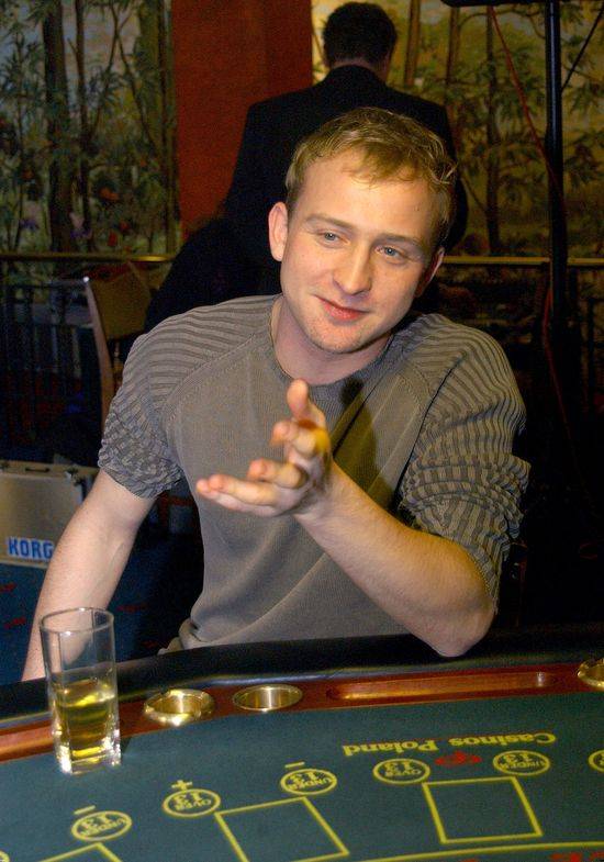 Borys Szyc na początku kariery