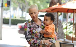 Amber Rose nie odzyskała figury sprzed ciąży (FOTO)