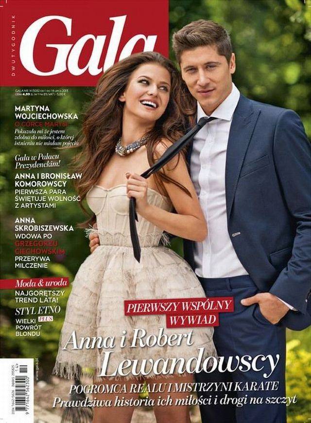Anna Lewandowska na okładkach