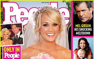 Pierwsze zdjęcia ze ślubu Carrie Underwood (FOTO)