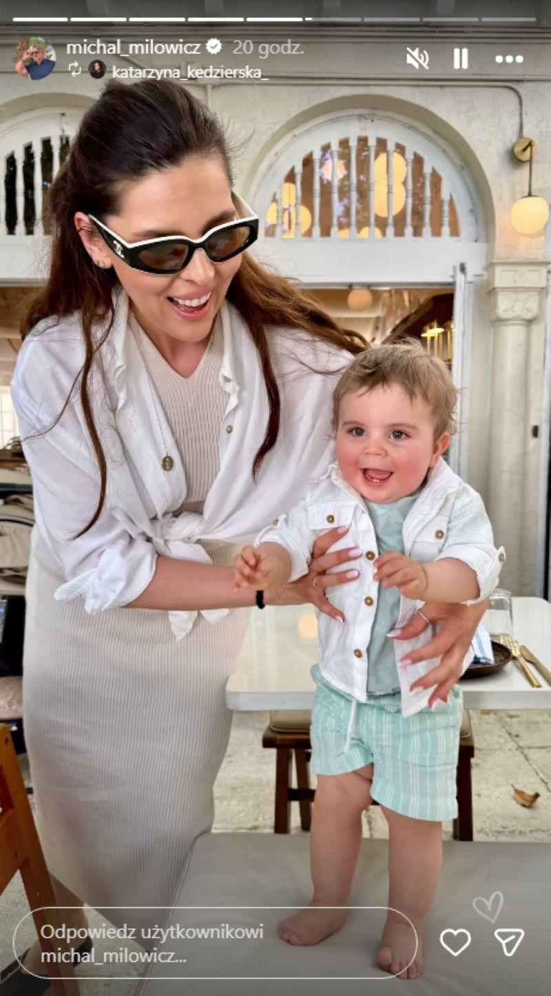 Michał Milowicz wakacje/Instagram/katarzyna_kedzierska_/michal_milowicz