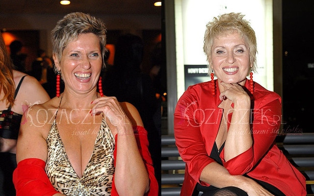 Szczuplejsza Ewa Kasprzyk