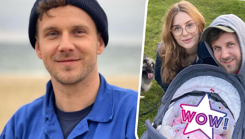 Antek Królikowski pokazał córkę/Instagram