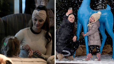 Córka Jakuba Rzeźniczaka z mamą przyłapane na mieście (ZDJĘCIA)