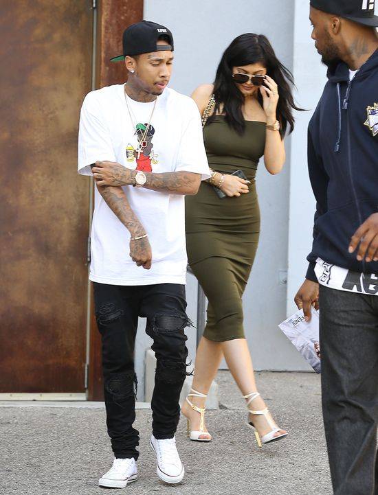 Kylie Jenner i jej chłopak, Tyga