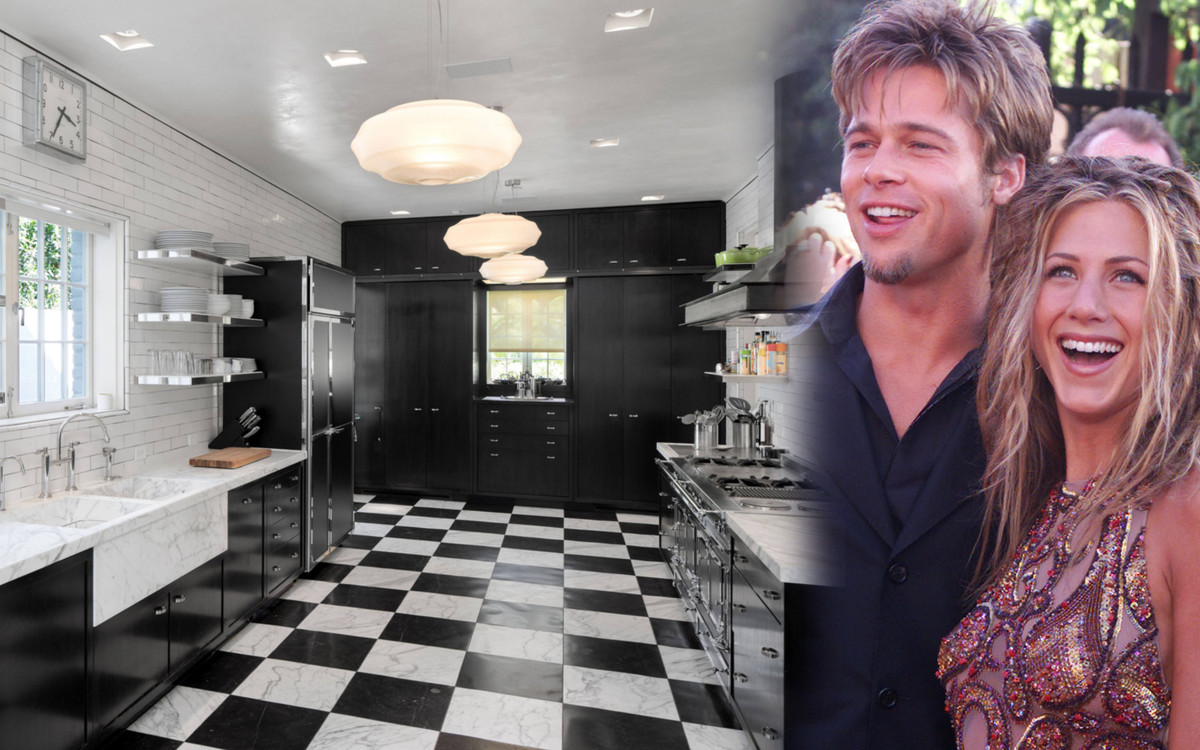 W tej kuchni Jennifer Aniston robiła Bradowi Pittowi jajecznicę i tosty – dom byłych małżonków wystawiono na sprzedaż (ZDJĘCIA)