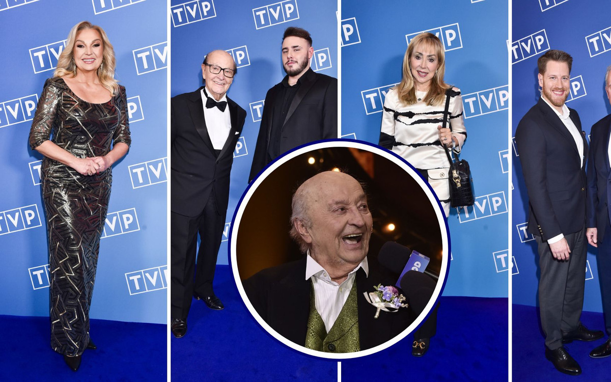 Gwiazdy starej telewizji na benefis Bohdana Łazuki. Wiesław Ochman z synem, Walewska, Sieńczyłło…