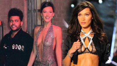 Bella Hadid na randce z The Weeknd bez biustonosza (ZDJĘCIA)