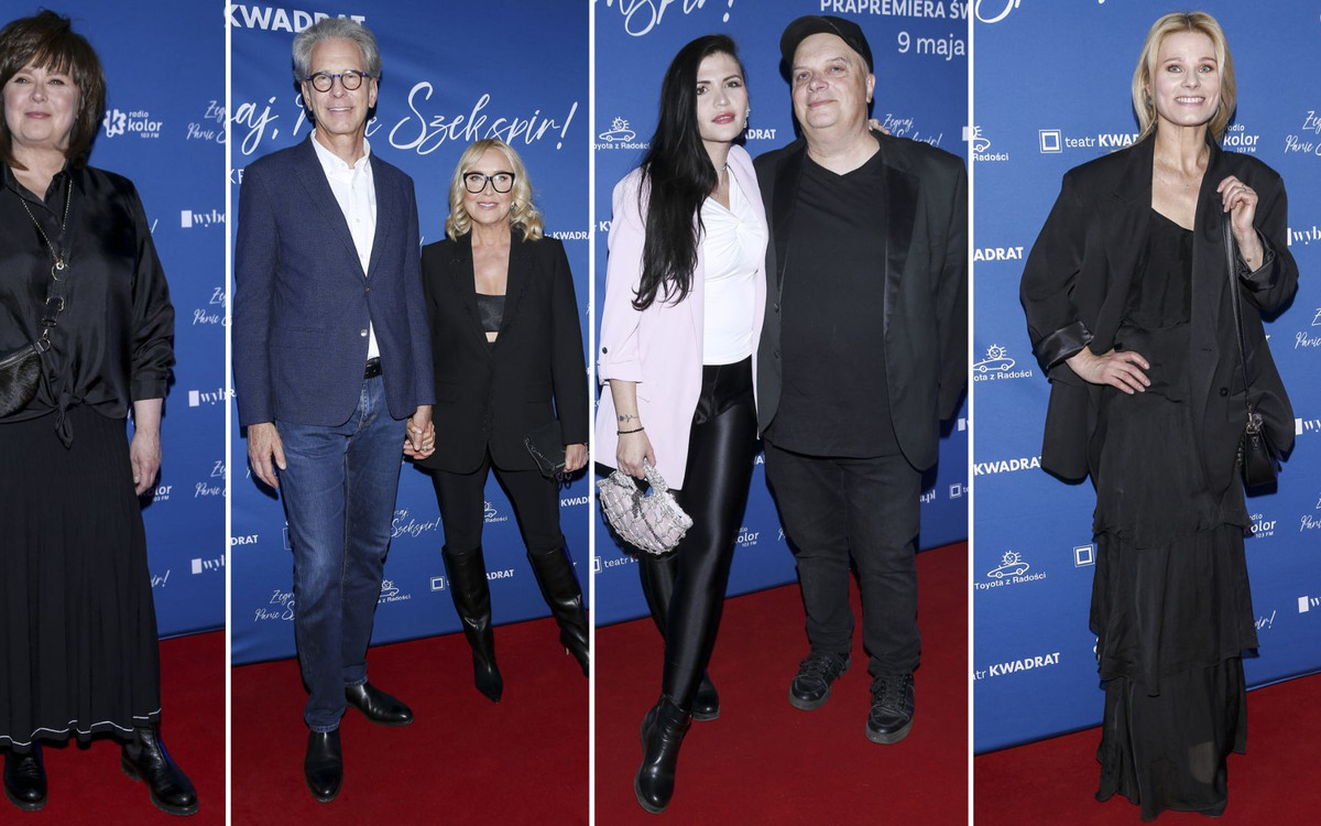 Plejada gwiazd świętuje 50-lecie Teatru Kwadrat! Agata Młynarska z mężem, zakochani Krzysztof i Karolina Skiba (FOTO)