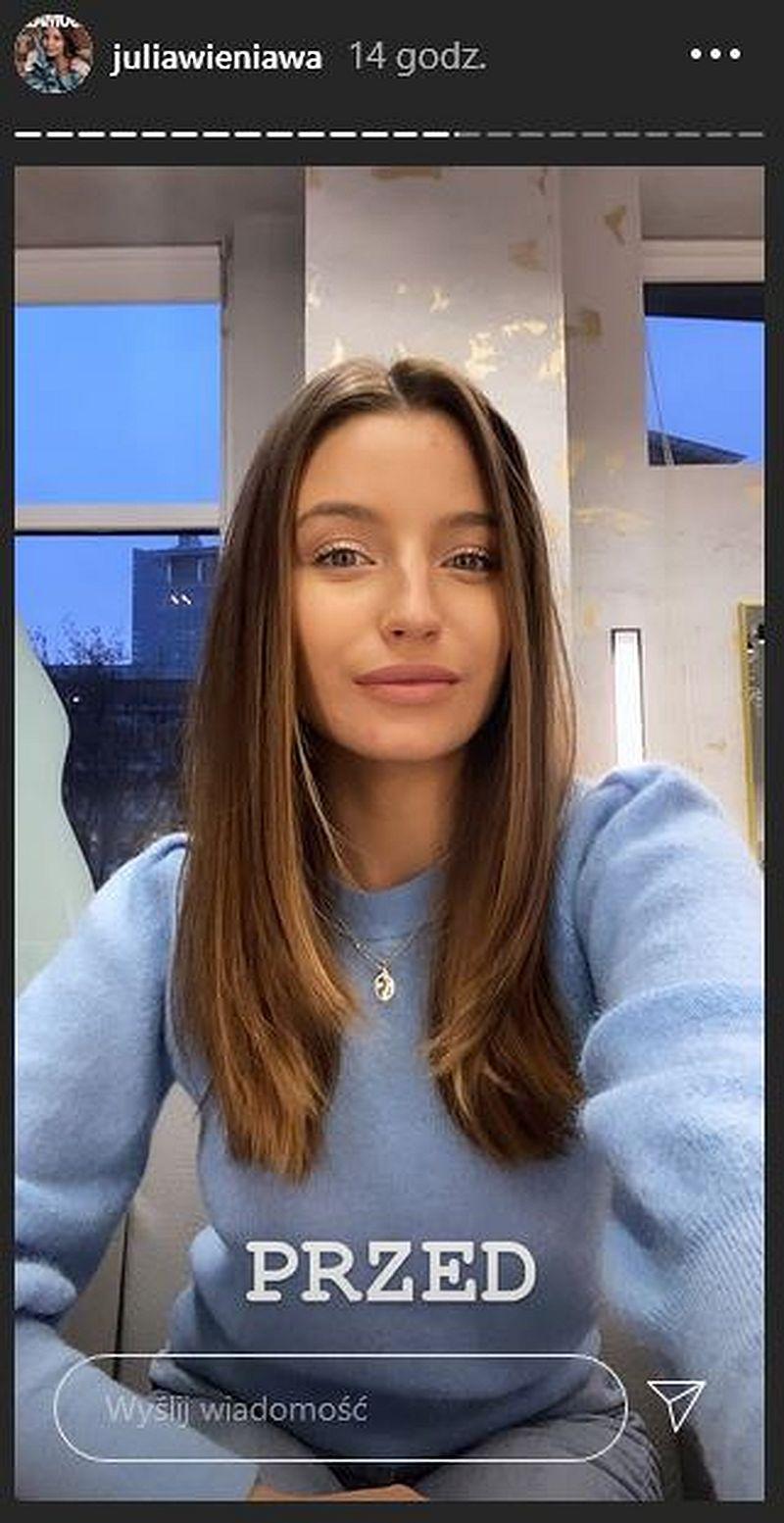 Julia Wieniawa przed metamorfozą