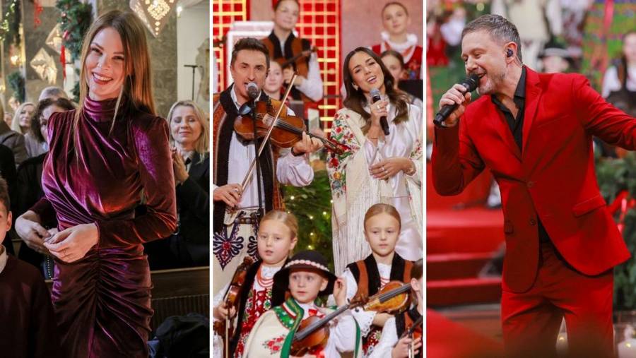 Wspólne kolędowanie z TVN/AKPA