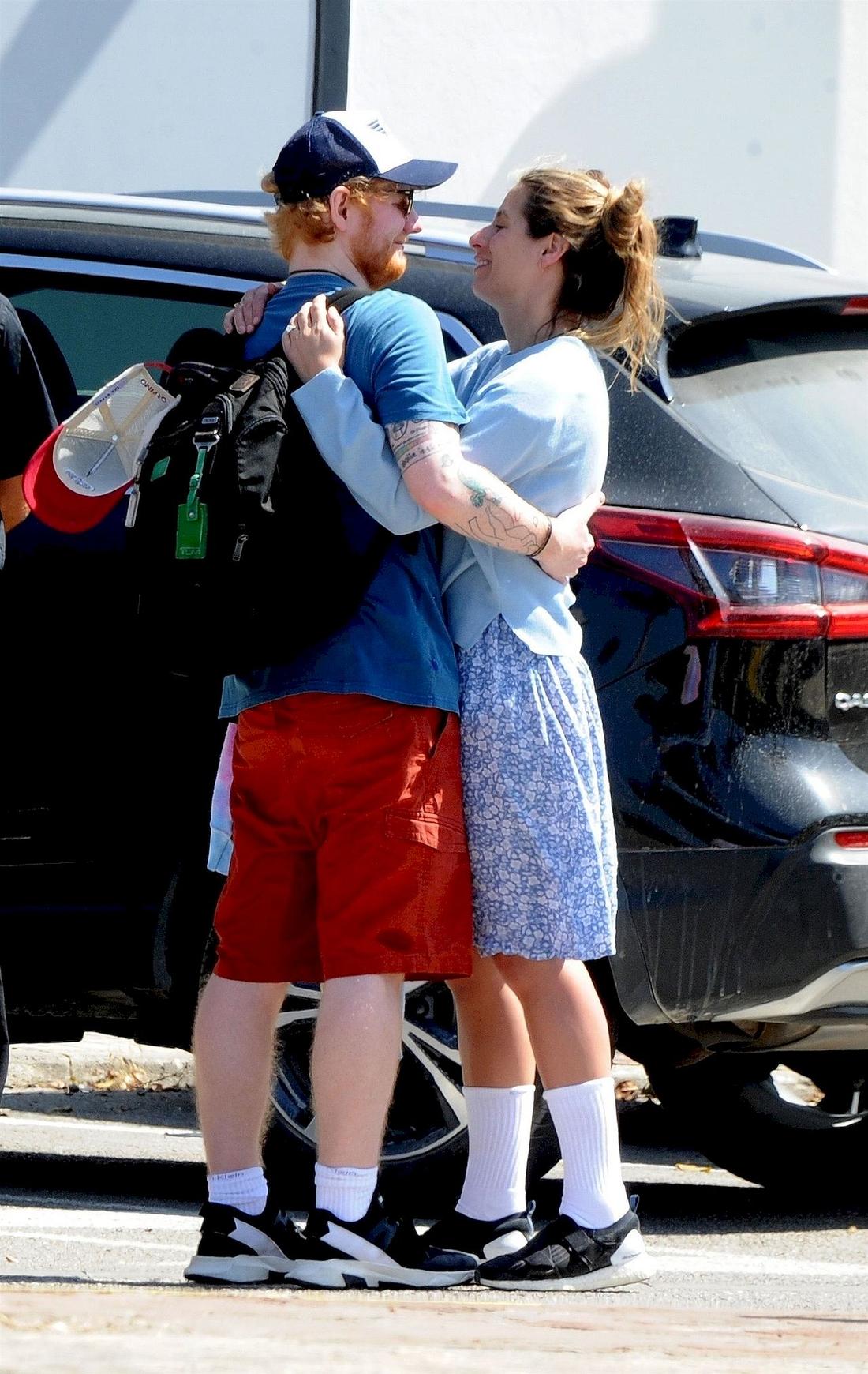 Ed Sheeran i Cherry Seaborn, fot. Forum