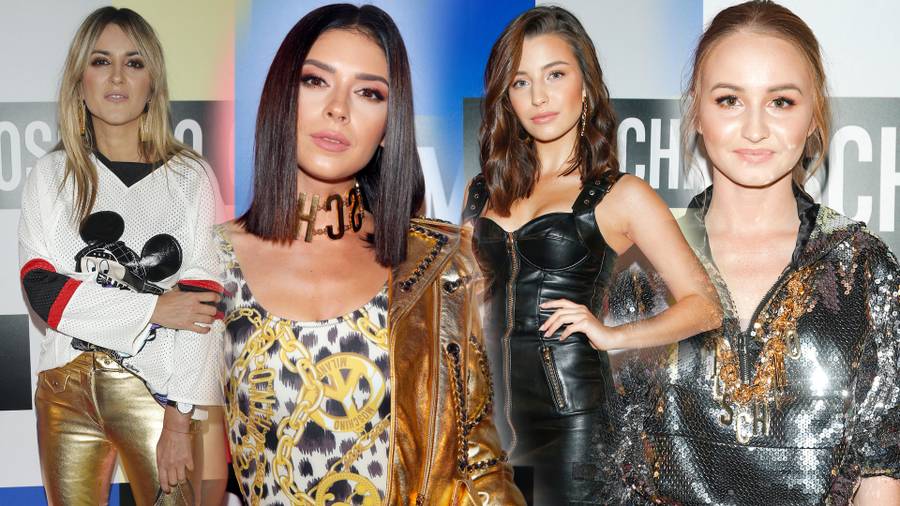 Gwiazdy na pokazie kolekcji Moschino dla HM