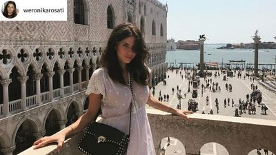 Weronika Rosati w ciąży odpoczywa