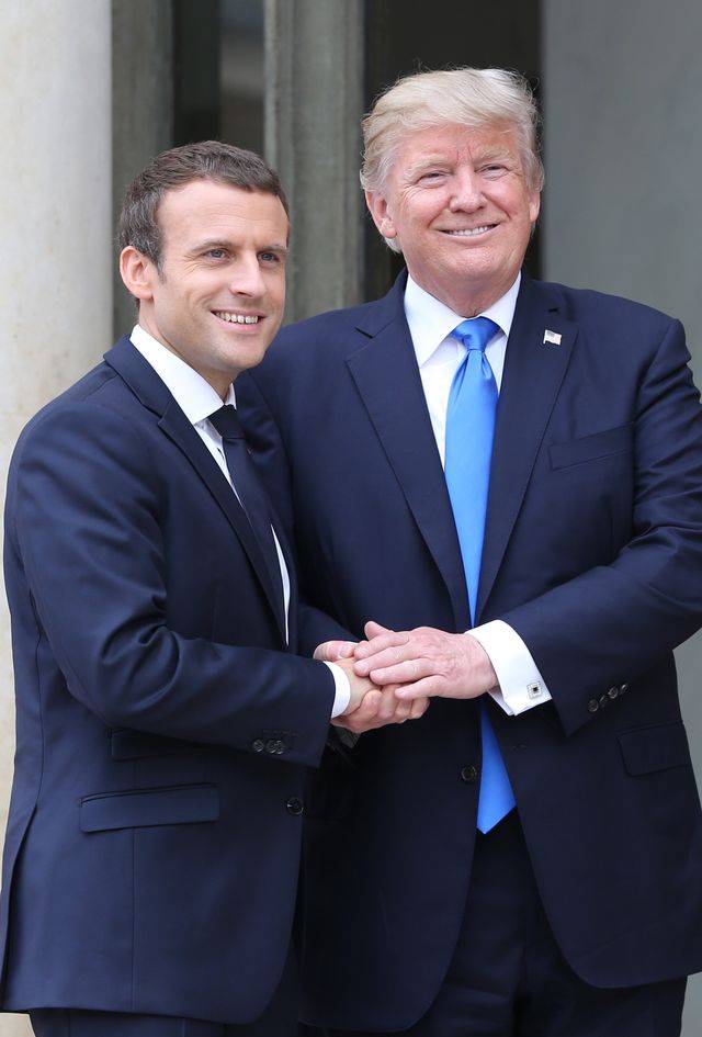 Spotkanie Trumpów i Macronów – jak wyglądały Pierwsze Damy?