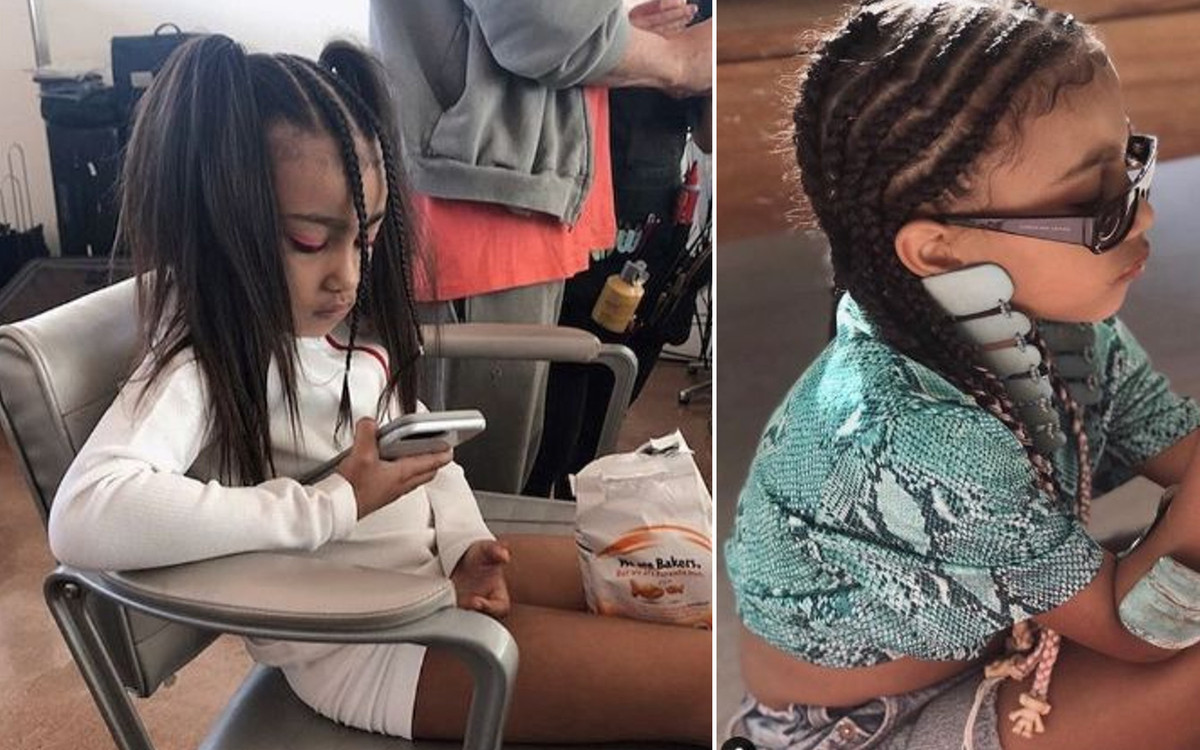 6-letnia North West najchętniej przesiaduje w GARDEROBIE mamy, Kim Kardashian – celebrytka nazywa dziecko małą fashionistką