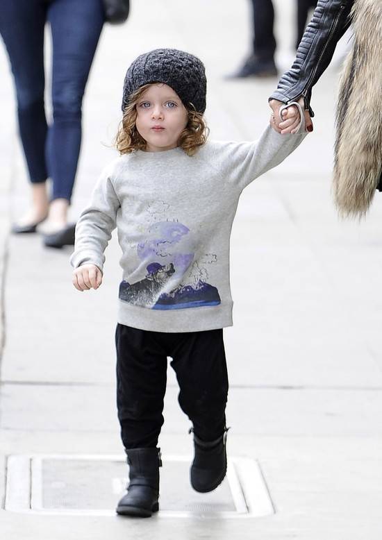 Modna mama Rachel Zoe i jej synek Skyler