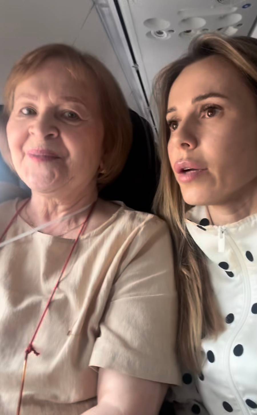 Doda z mamą Wandą w Hiszpanii, Instagram