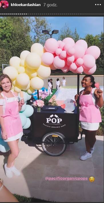 Bajkowe urodzinki córki Khloe Kardashian – True