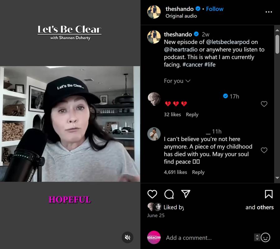 Ostatnie zdjęcia Shannen Doherty zrobione przez paparazzi. Tak wyglądała miesiąc przed śmiercią (ZDJĘCIA)