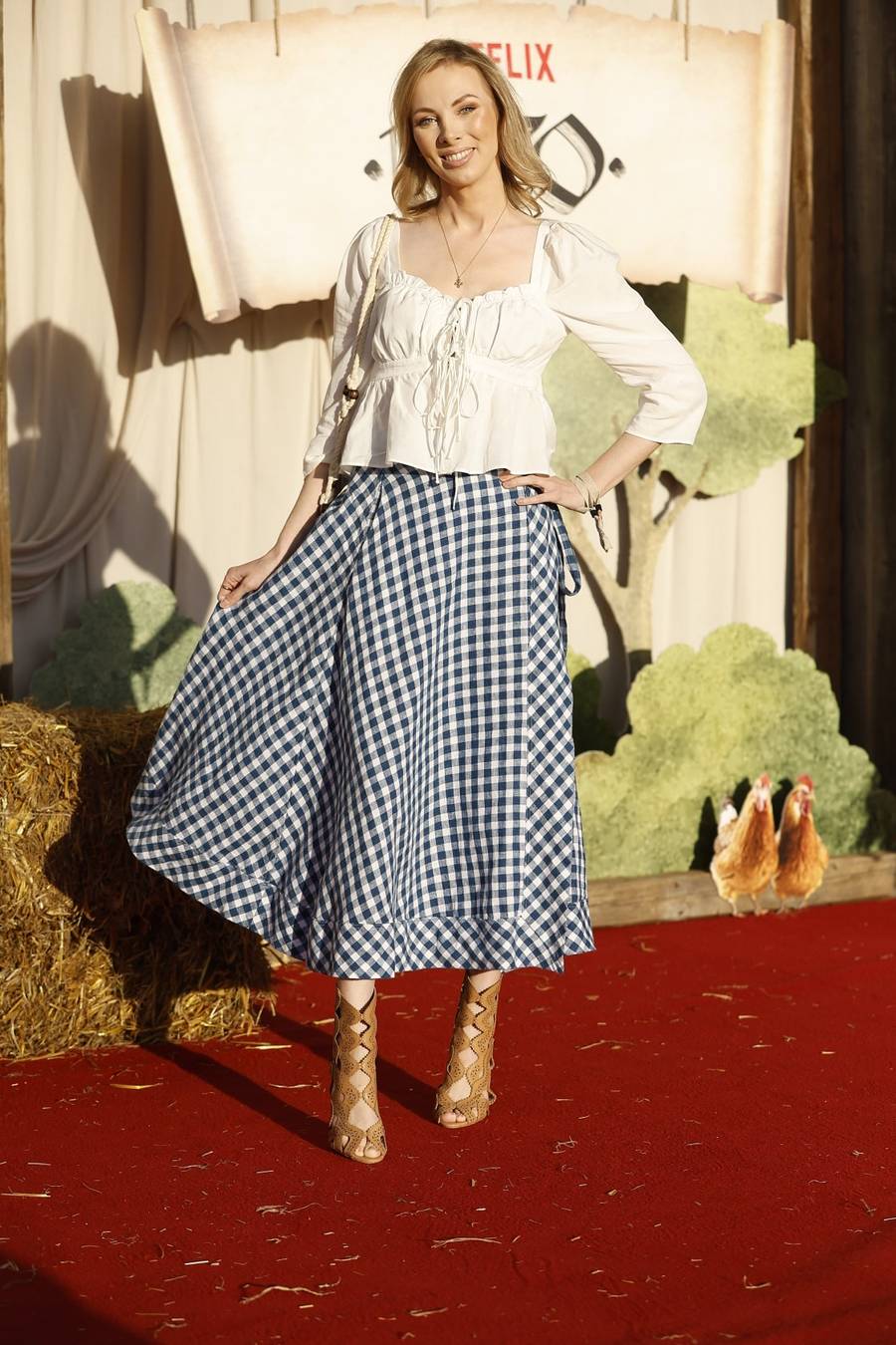 Gwiazdy dokazują na Dożynkach Królewskich 1670! Katarzyna Herman, Magdalena Lamparska, Maria Dębska