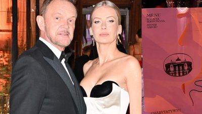 Cezary Pazura pokazał menu z Balu TVN. Wykwintne dania to mało powiedziane