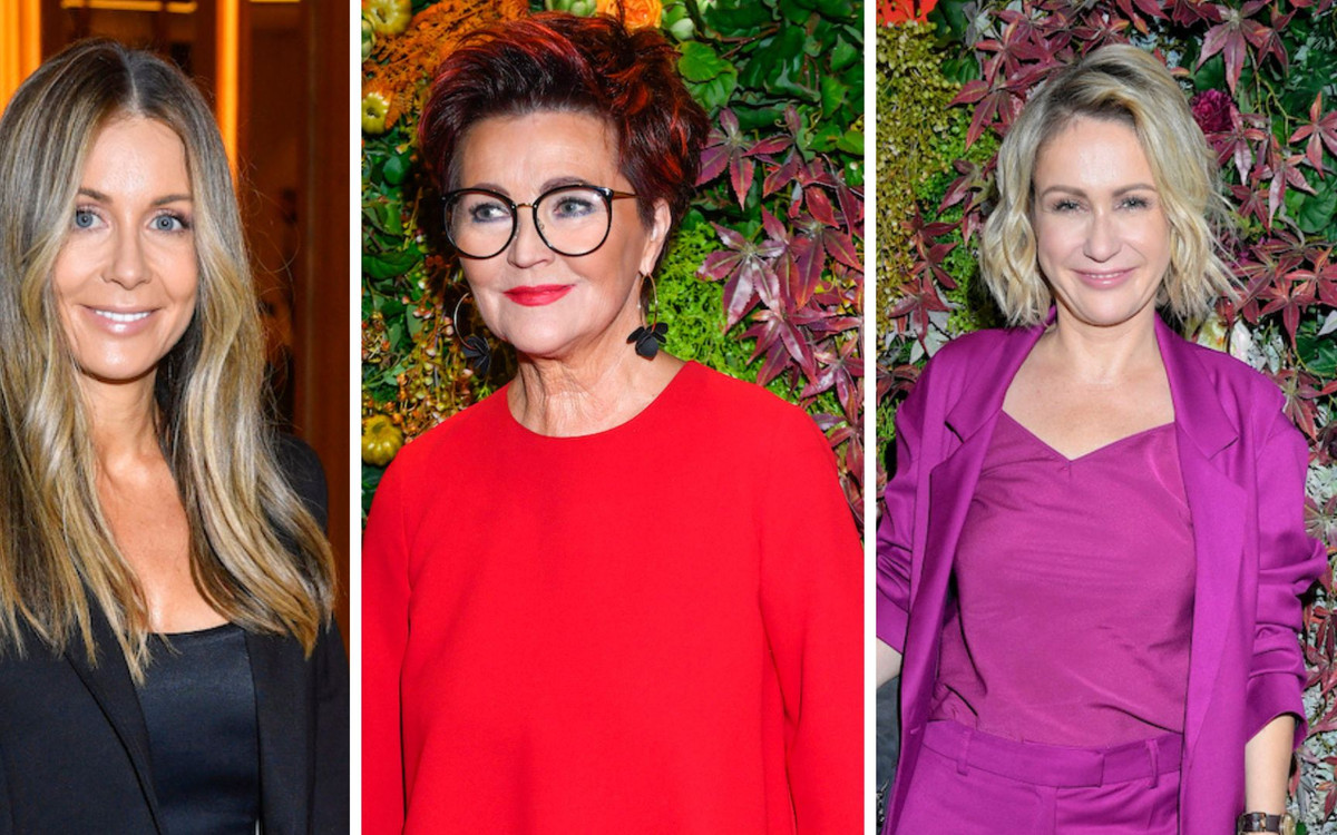 Gala Woman Power. Małgorzata Rozenek-Majdan w czerni eksponuje nogi, dawno niewidziana Jolanta Kwaśniewska