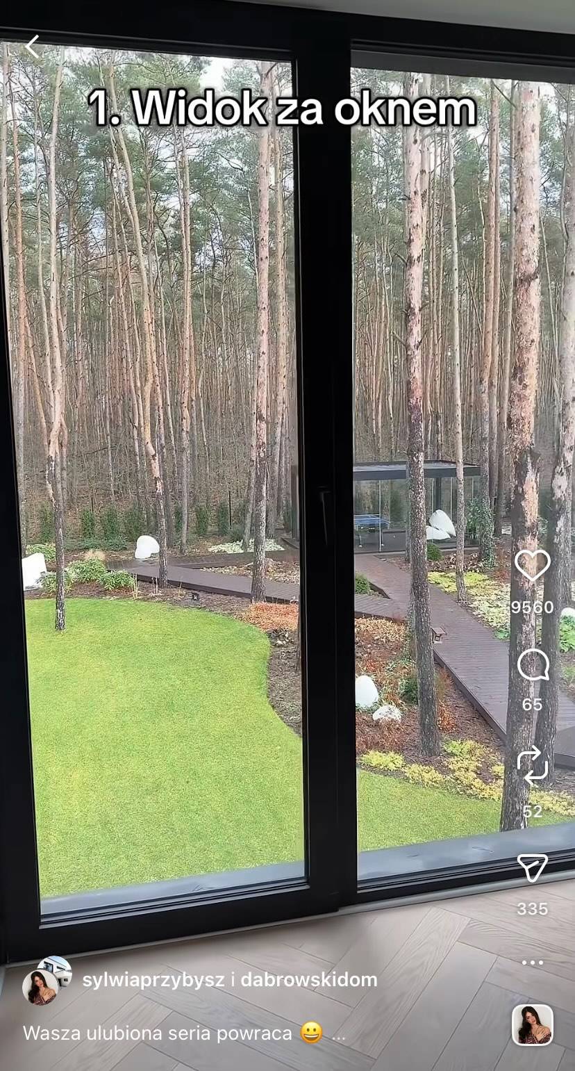 Dom Sylwii Przybysz i Jasia Dąbrowskiego/Instagram/sylwiaprzybysz