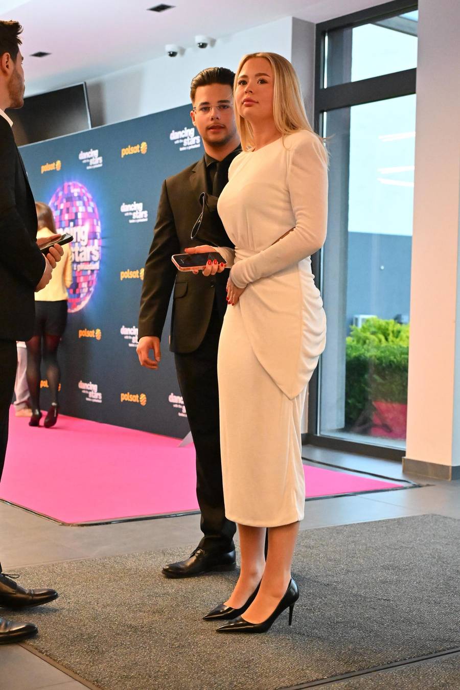 Allan Krupa z nową dziewczyną na widowni "Tańca z Gwiazdami", fot. KAPiF