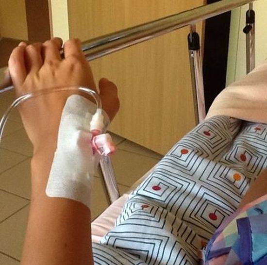 Szpitalne (i powypadkowe) sweet focie gwiazd