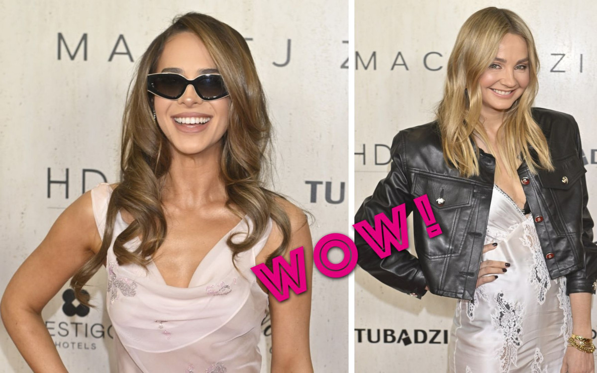 Odważne kreacje na pokazie Macieja Zienia! Blanka w przeźroczystościach, a Małgorzata Socha w bieliźnianiej sukience (FOTO)