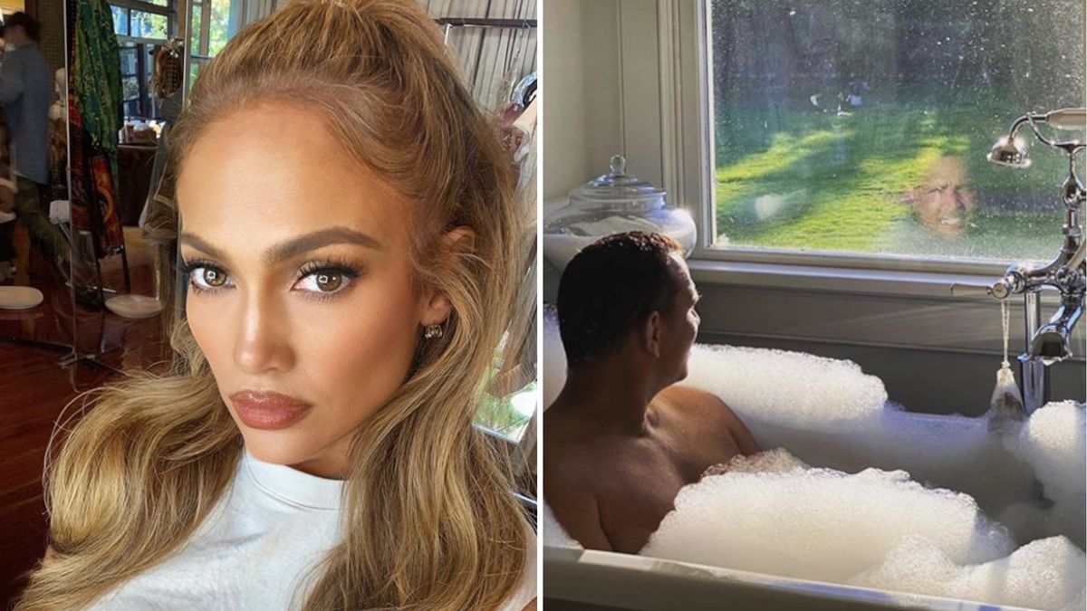 Jennifer Lopez sfotografowała Rodigueza w wannie, fot. Instagram