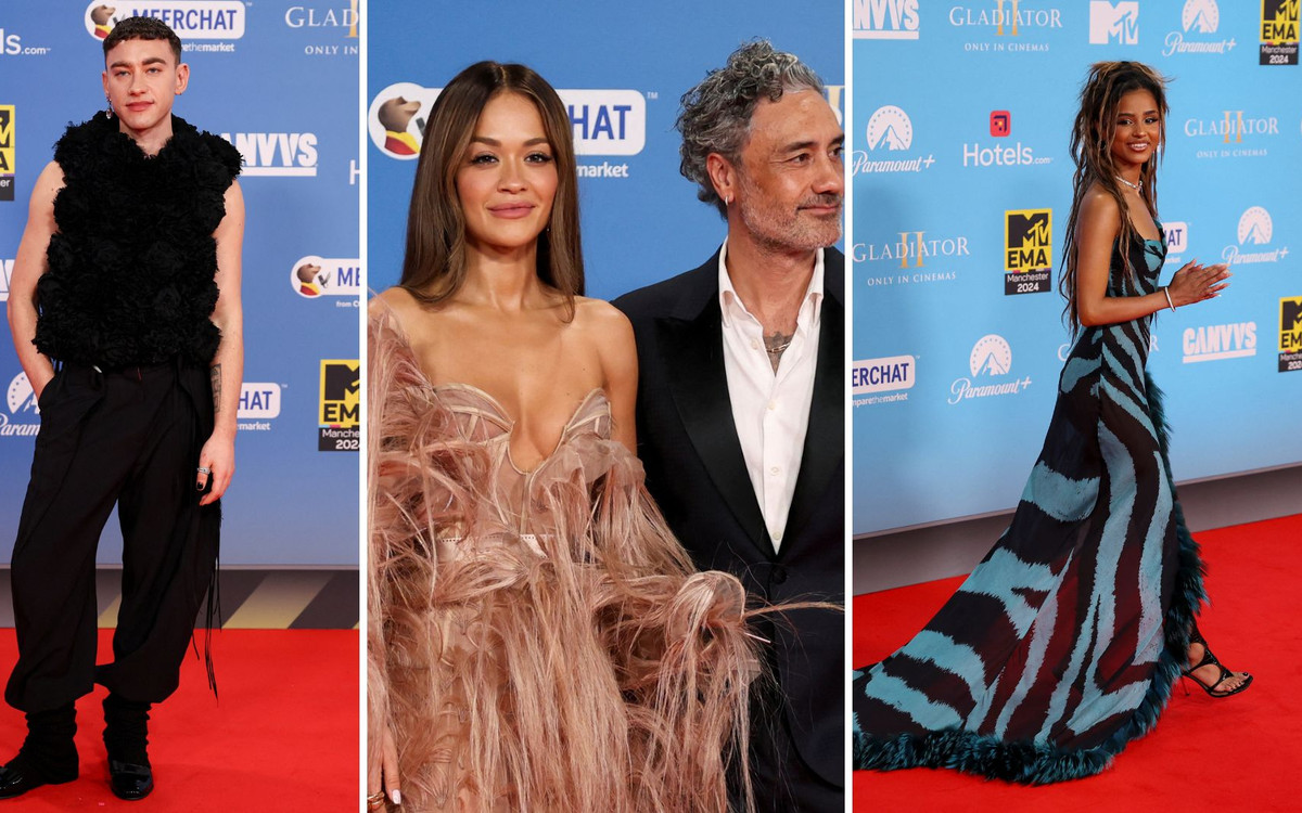 MTV EMA 2024. Artyści postarali się o najlepsze kreacje:  Rita Ora, Shawn Mendes….