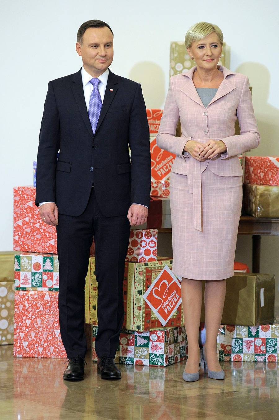 Andrzej Duda i Agata Duda na początku kadencji