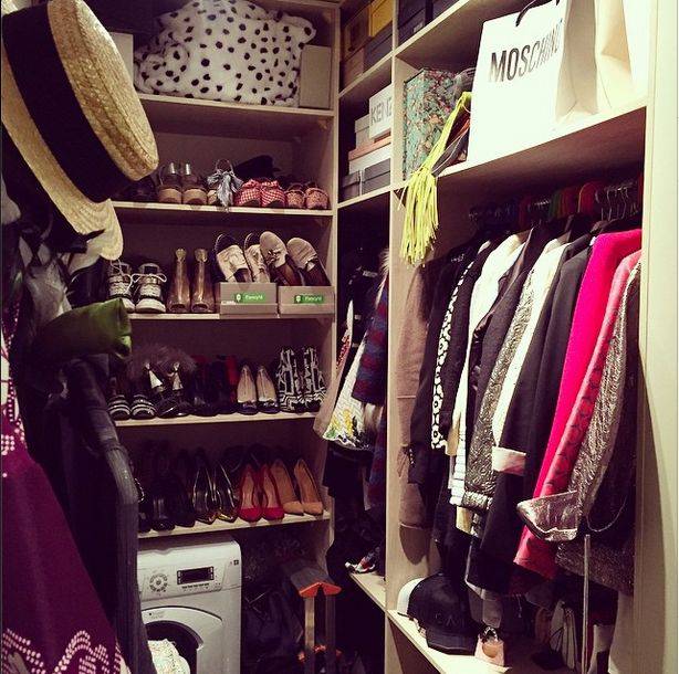 Gdzie gwiazdy trzymają swoje ubrania i buty?