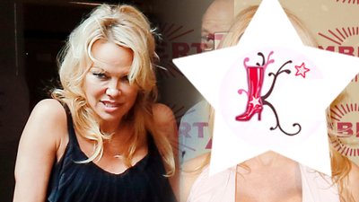 51-letnia Pamela Anderson świeci biustem i nową twarzą na ściance