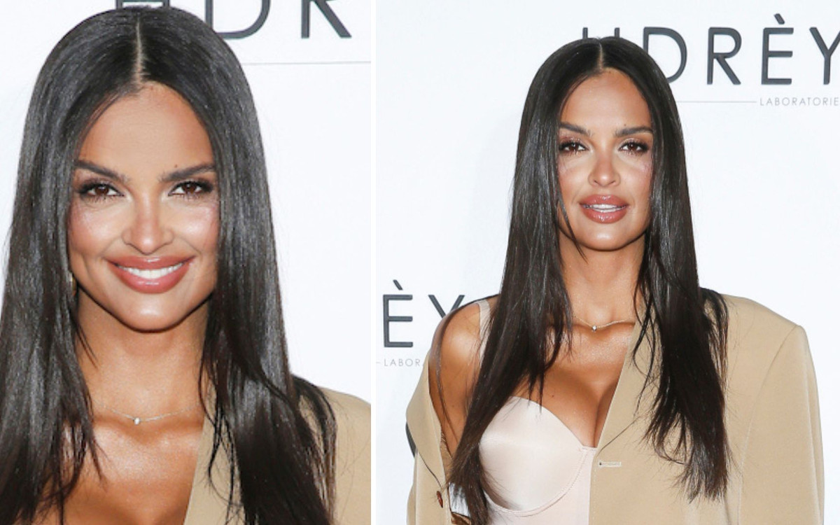 Ciężarna Klaudia El Dursi błyszczy na ściance! Stylizacja podkreśliła jej ciążowe kształty (FOTO)