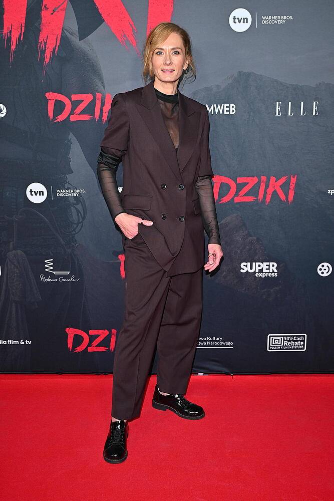 Anita Sokołowska — premiera filmu "Dziki", fot. KAPiF