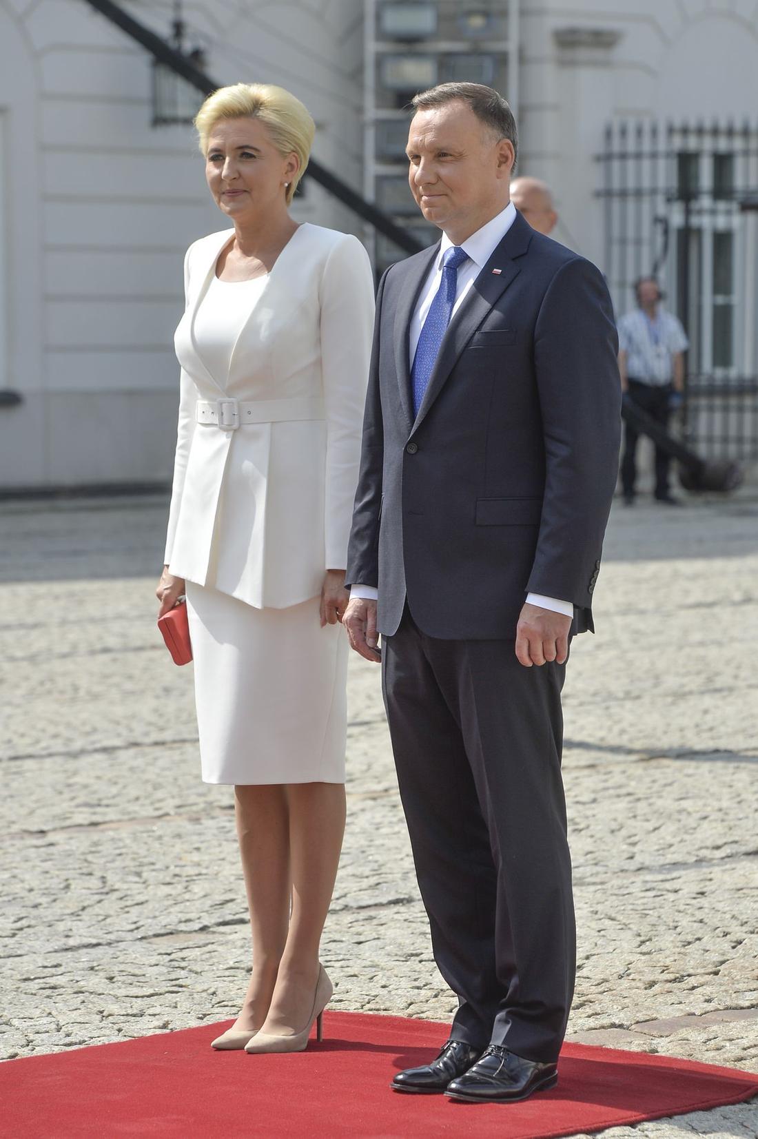 Agata Kornhauser-Duda, Andrzej Duda, fot. AKPA